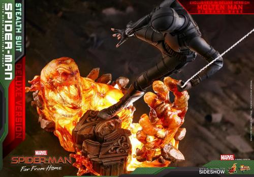 Spider-Man Far From Home: Spider-Man (Stealth Suit) Deluxe Version - Figure 1/6 - Hot Toys