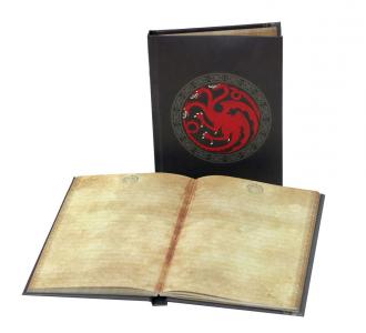 Game of Thrones Notebook with Light Targaryen