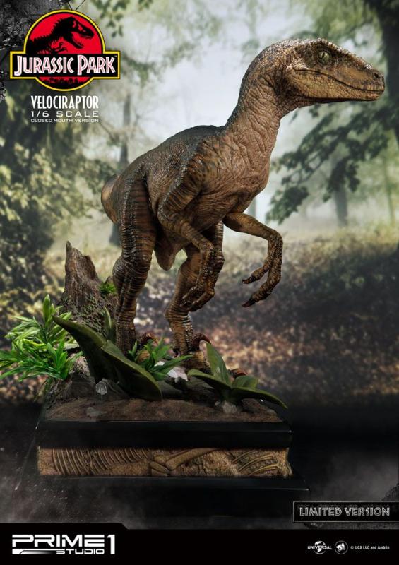 Jurassic Park: Velociraptor Closed Mouth Ver. - Statue 1/6 - Prime 1 Studio