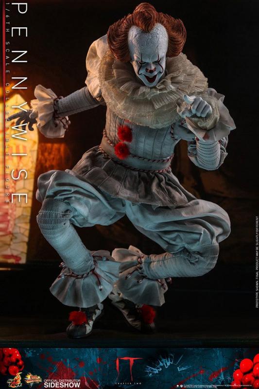 It Chapter Two Movie Masterpiece Action Figure 1/6 Pennywise 32 cm