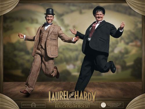 Laurel & Hardy 1/6 Action Figure 2-Pack Classic Suits - Big Chief Studios
