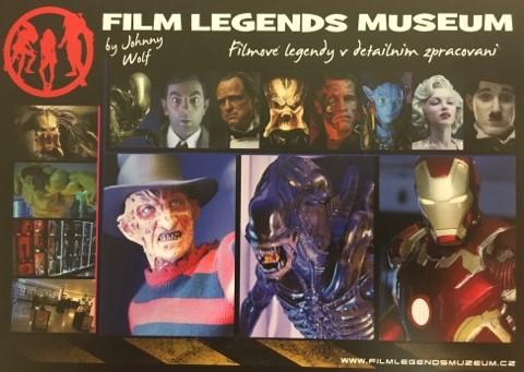 Sběratelská pohlednice Film Legends Museum