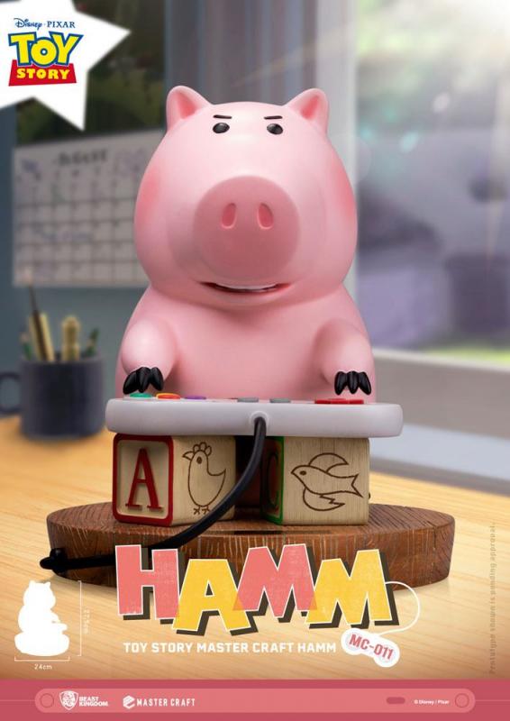 Toy Story: - Hamm - Master Craft Statue 28 cm - Beast Kingdom Toys