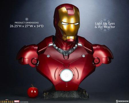 Iron Man: Iron Man Mark III - Bust 1/1 - Sideshow