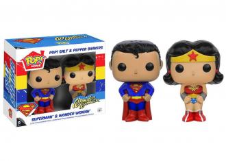 DC Comics POP! Home Salt and Pepper Pots Superman & Wonder Woman