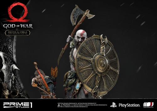God of War (2018): Kratos & Atreus - Statue 72 cm - Prime 1 Studio