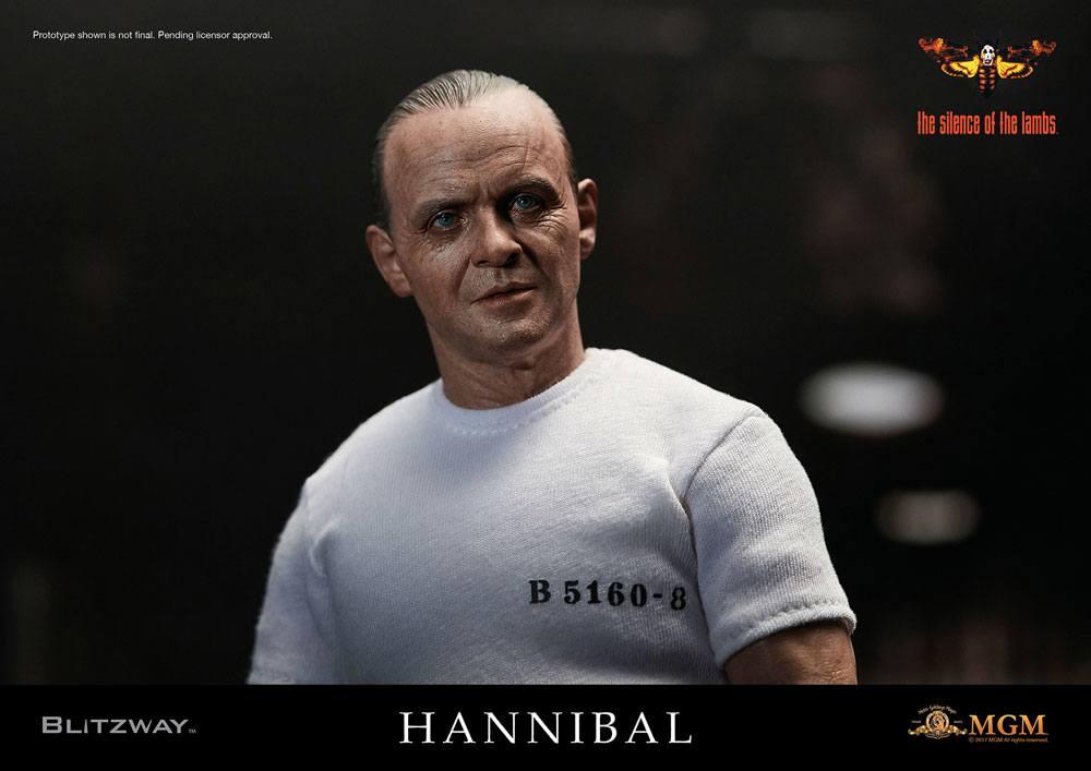 The Silence of the Lambs: Hannibal Lecter White Prison Uniform Ver. Figure 1/6 - Blitzway